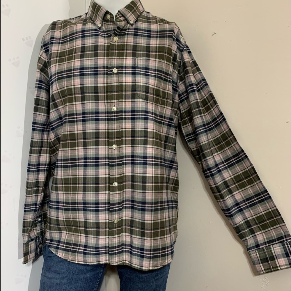 Gap Plaid Casual Long Sleeve Shirt